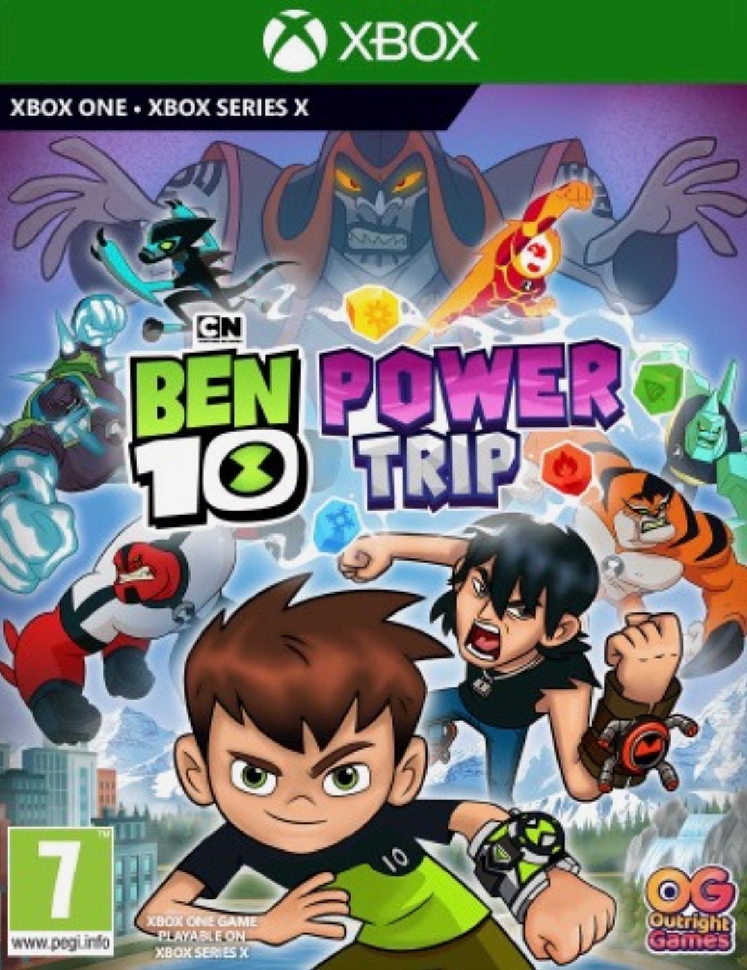 Ben 10 Power Trip - Xbox One / Xbox Series X, Spelcomputers en Games, Ophalen of Verzenden, Zo goed als nieuw, Xbox Series X