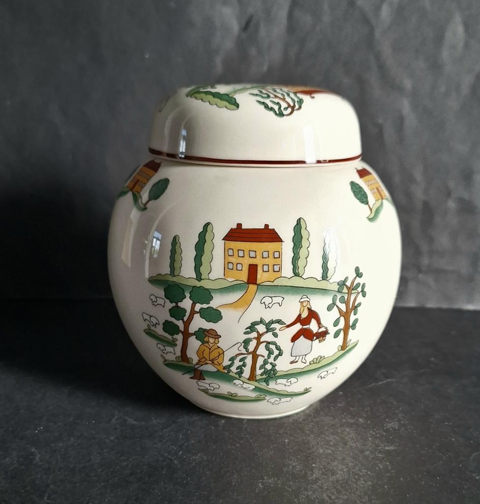 Masons Ironstone voorraadbus/gemberpot. Type Country Lane., Ophalen of Verzenden, Zo goed als nieuw, Overige stijlen, Overige typen