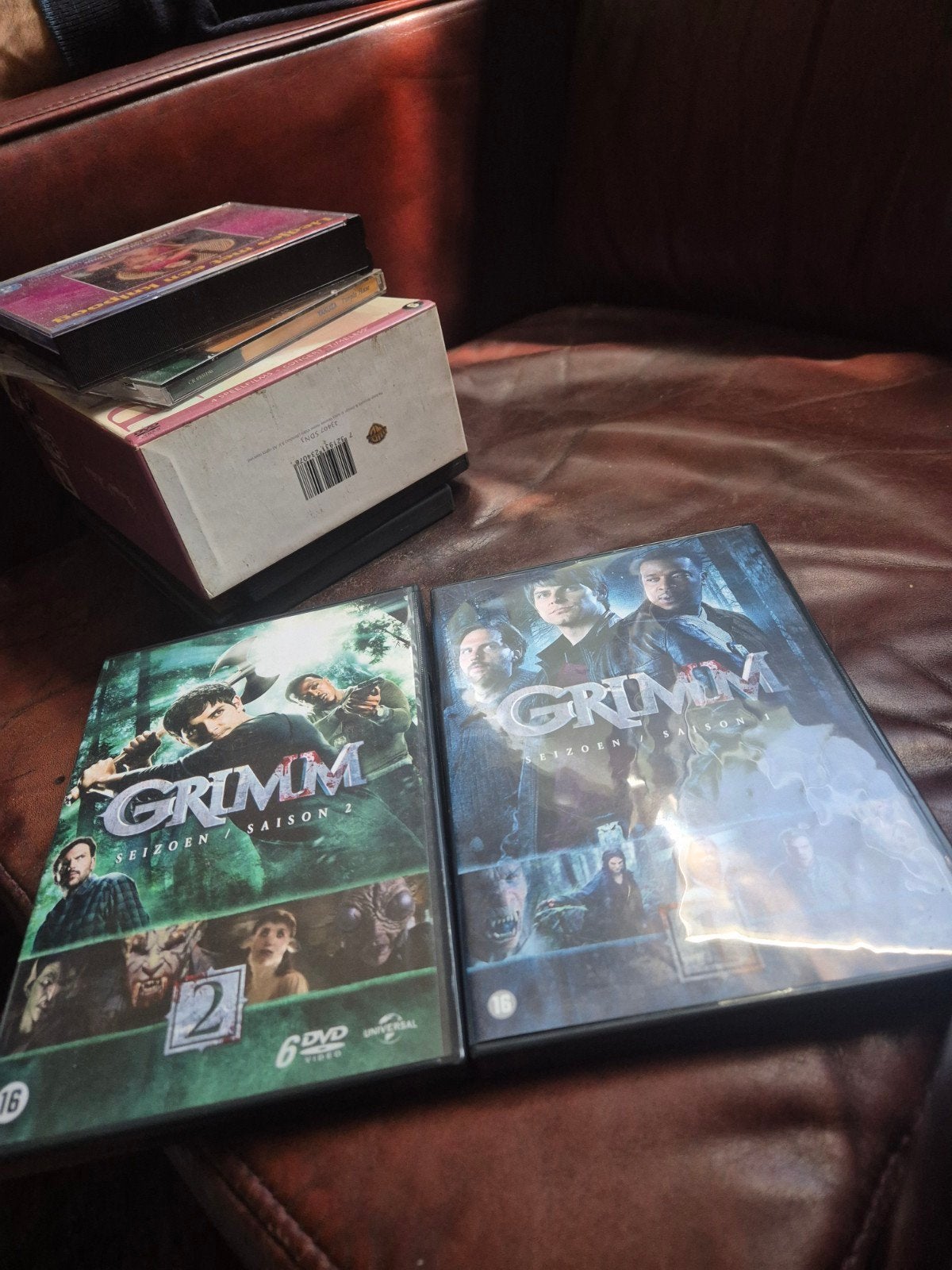 Grimm serie 1,2, Cd's en Dvd's, Alle leeftijden, Ophalen of Verzenden, Zo goed als nieuw