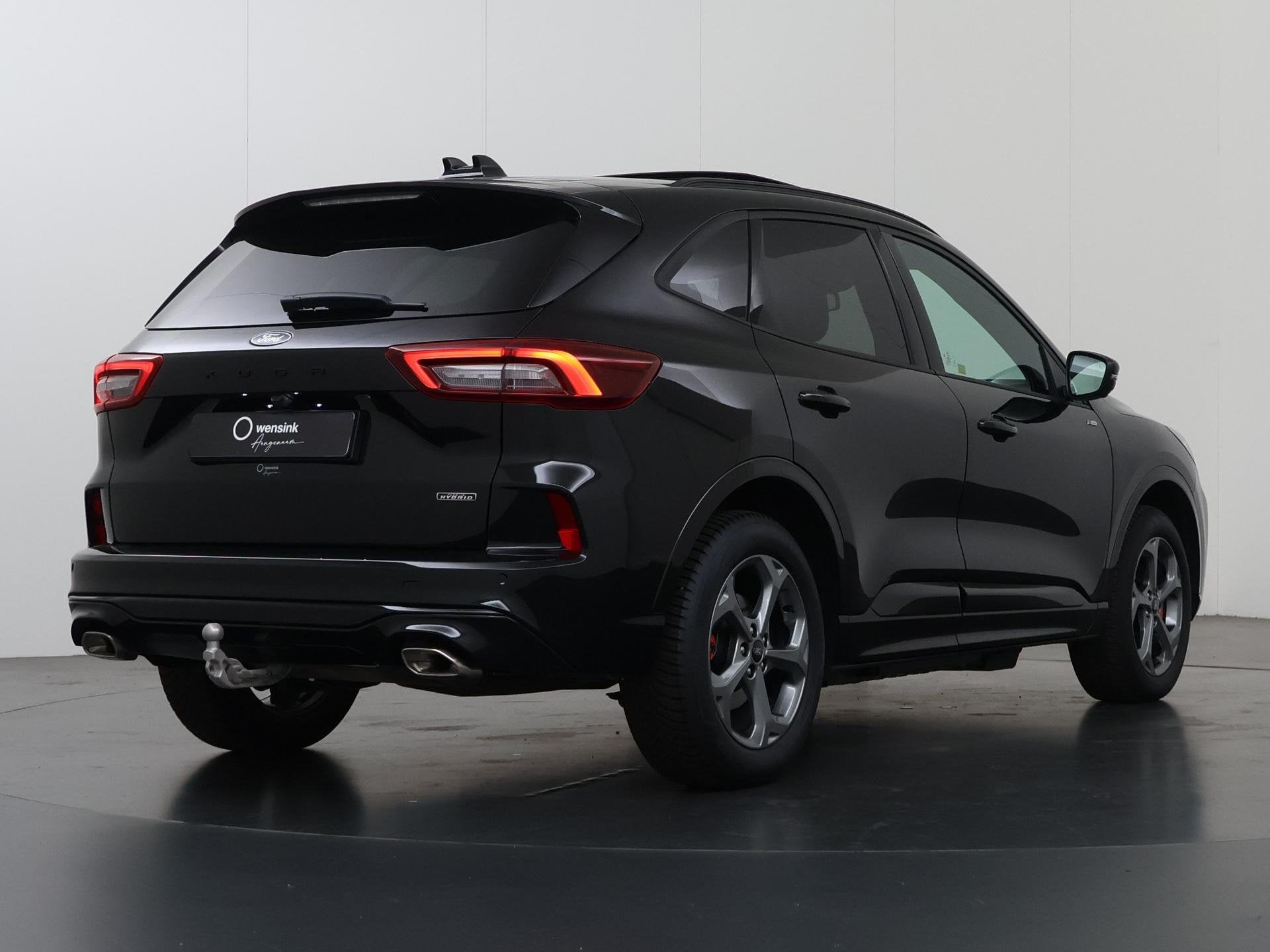 Ford Kuga 2.5 PHEV ST-Line X | Elek. Trekhaak | Panoramadak, Auto's, 14 kWh, Gebruikt, 4 cilinders, Leder en Stof