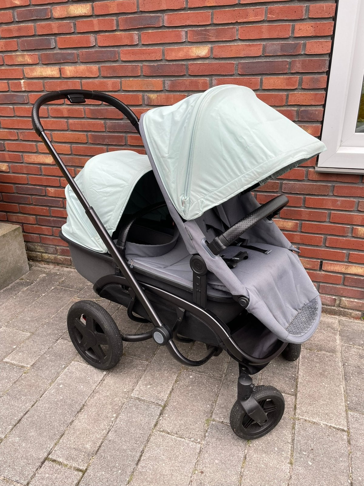 Quinny Hubb Duowagen, Kinderen en Baby's, Kinderwagens en Combinaties, Ophalen, Zo goed als nieuw, Quinny, Duowagen