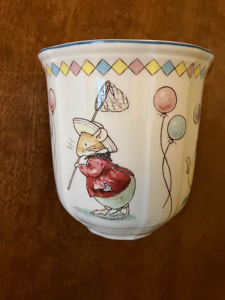 Zeldzame beker Villeroy & Boch Foxwood Tales 1994, Ophalen of Verzenden, Zo goed als nieuw, Porselein, Overige typen