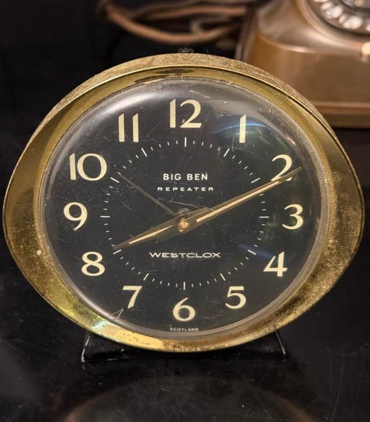 Antieke Big Ben Wekker - Westclox Repeater, Antiek en Kunst, Ophalen of Verzenden