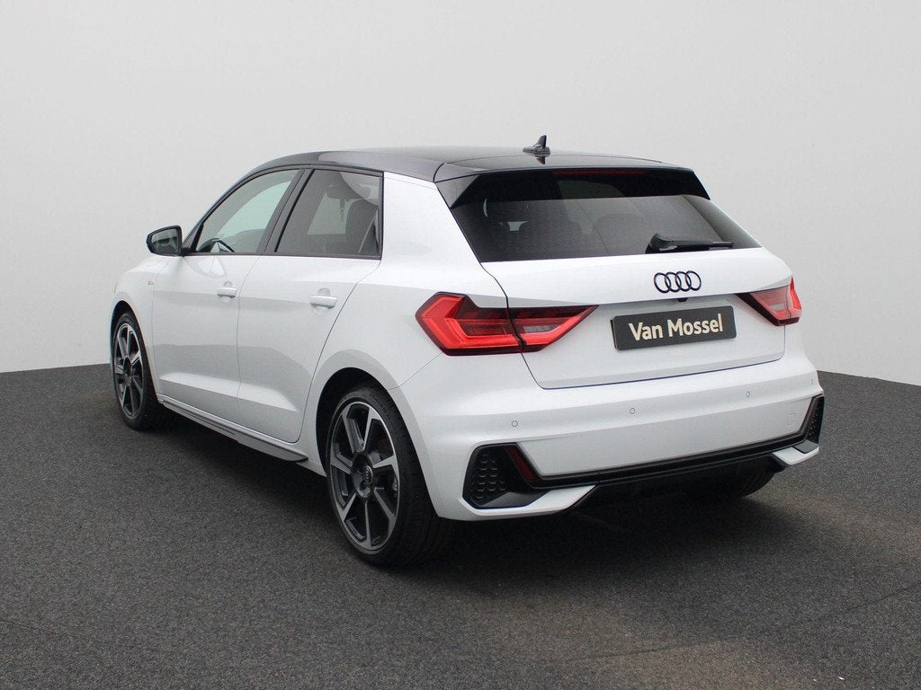 Audi A1 Sportback 30 TFSI S edition 116 PK | S-line | Automa, Auto's, Audi, 12 maanden, Euro 6, Wit, 3 cilinders