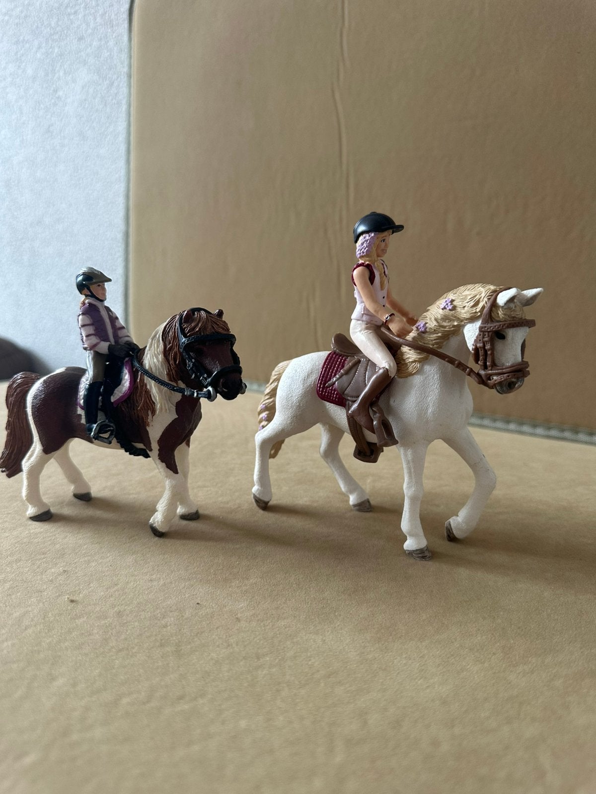 Schleich paarden met ruiters, Ophalen of Verzenden, Zo goed als nieuw