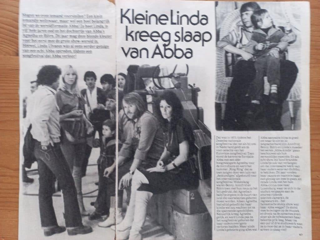 ABBA artikel 1978, Ophalen of Verzenden, Gebruikt, Boek, Tijdschrift of Artikel