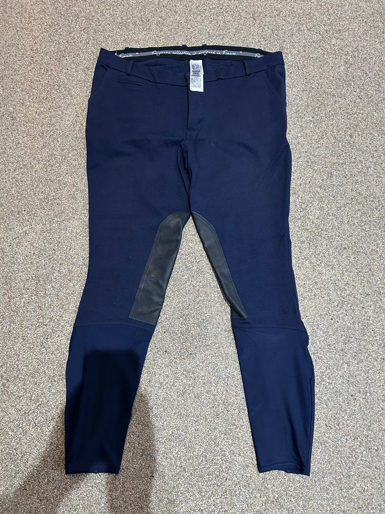Heren rijbroek blauw maat xxl, Blauw, Ritssluiting, Heren, Fouganza