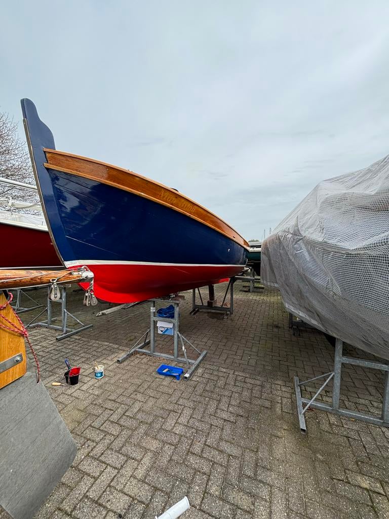 Eikenhouten sloep 6m,10pk Yanmar, compleet, Watersport en Boten, Sloepen, Ophalen, Gebruikt, Binnenboordmotor, Diesel