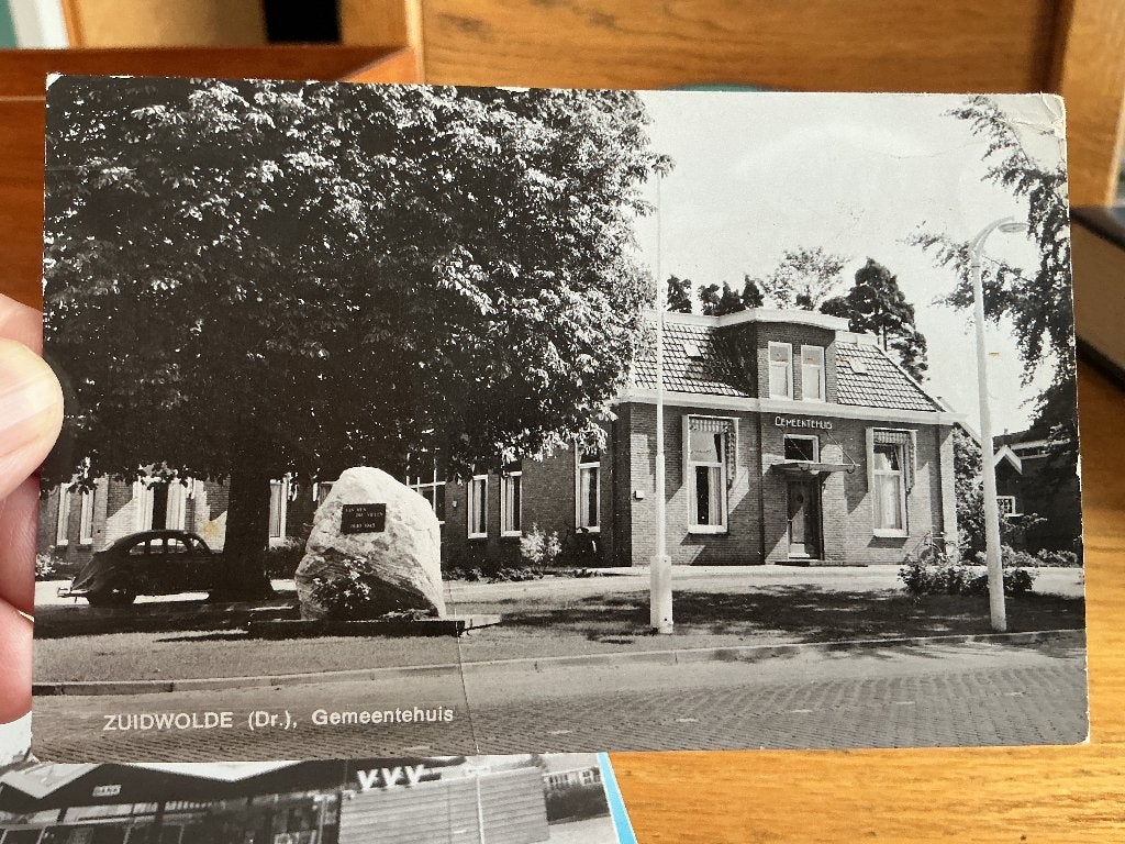 Zuidwolde gemeentehuis, Verzenden, 1960 tot 1980, Ongelopen, Drenthe
