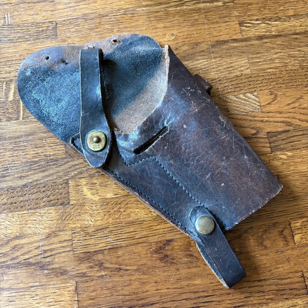 Nederlands schouderholster waarschijnlijk KNIL, Ophalen of Verzenden, Nederland, Overige typen