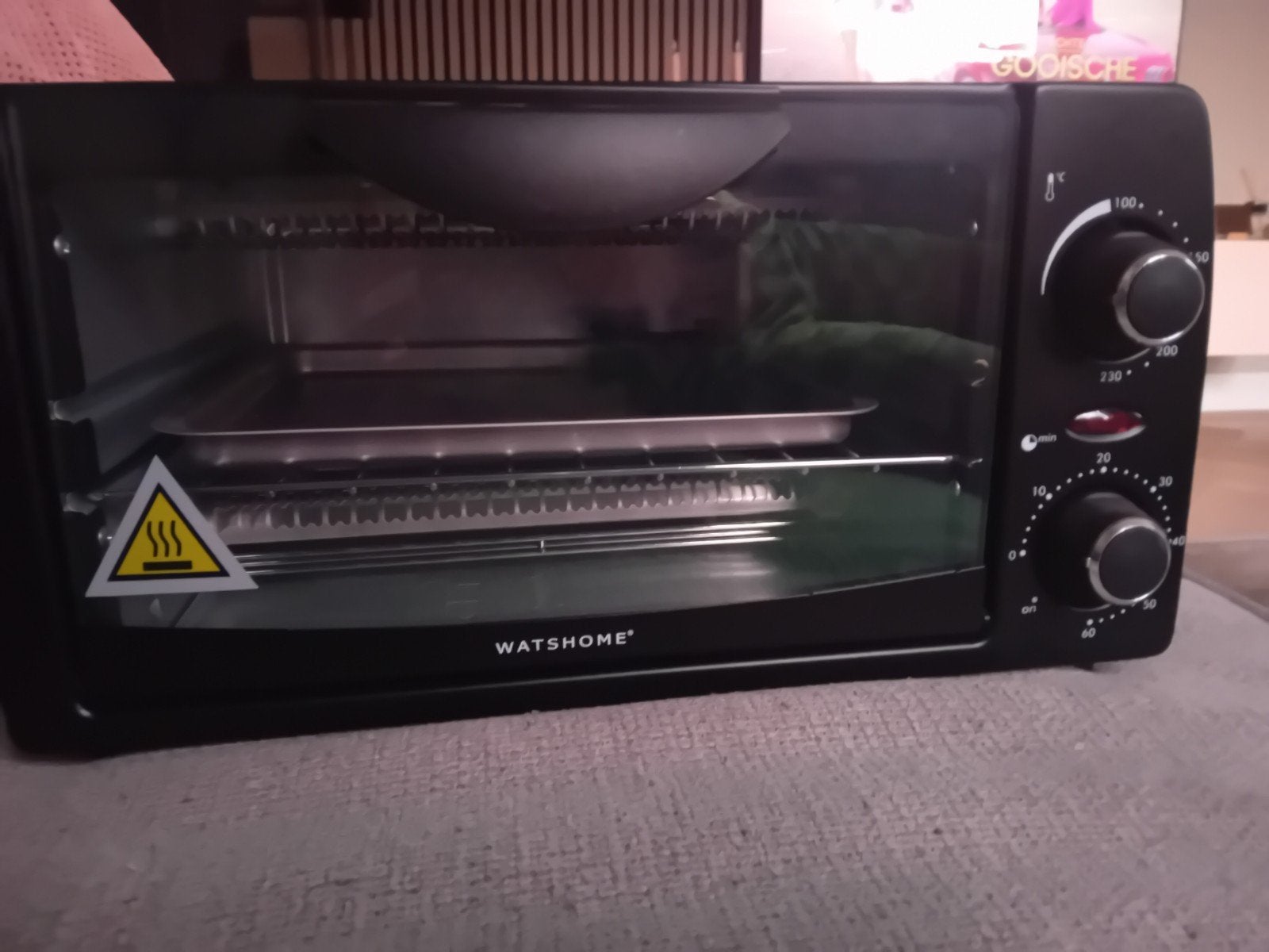 WatsHome Mini-oven, Witgoed en Apparatuur, Ovens, Minder dan 45 cm, Overige merken, Minder dan 45 cm, Nieuw