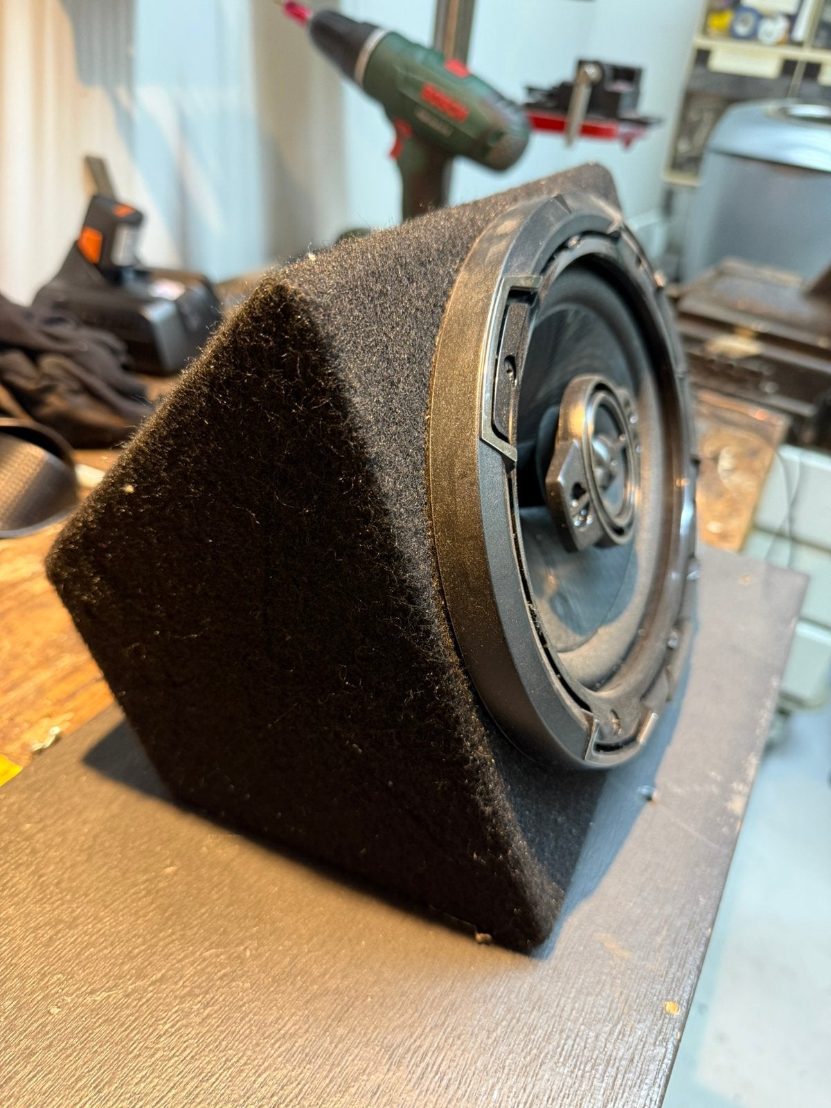 Kenwood speaker boxen 150W, Ophalen, Zo goed als nieuw