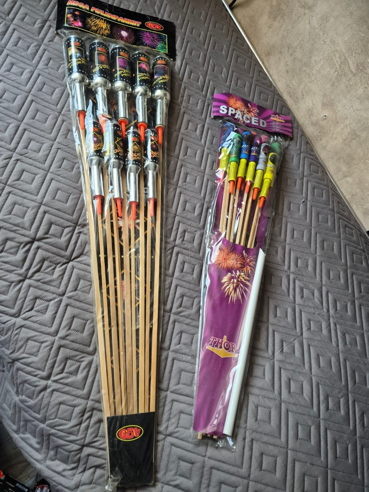 dummy vuurwerk leeg te verzamelen, Verzenden, Gebruikt