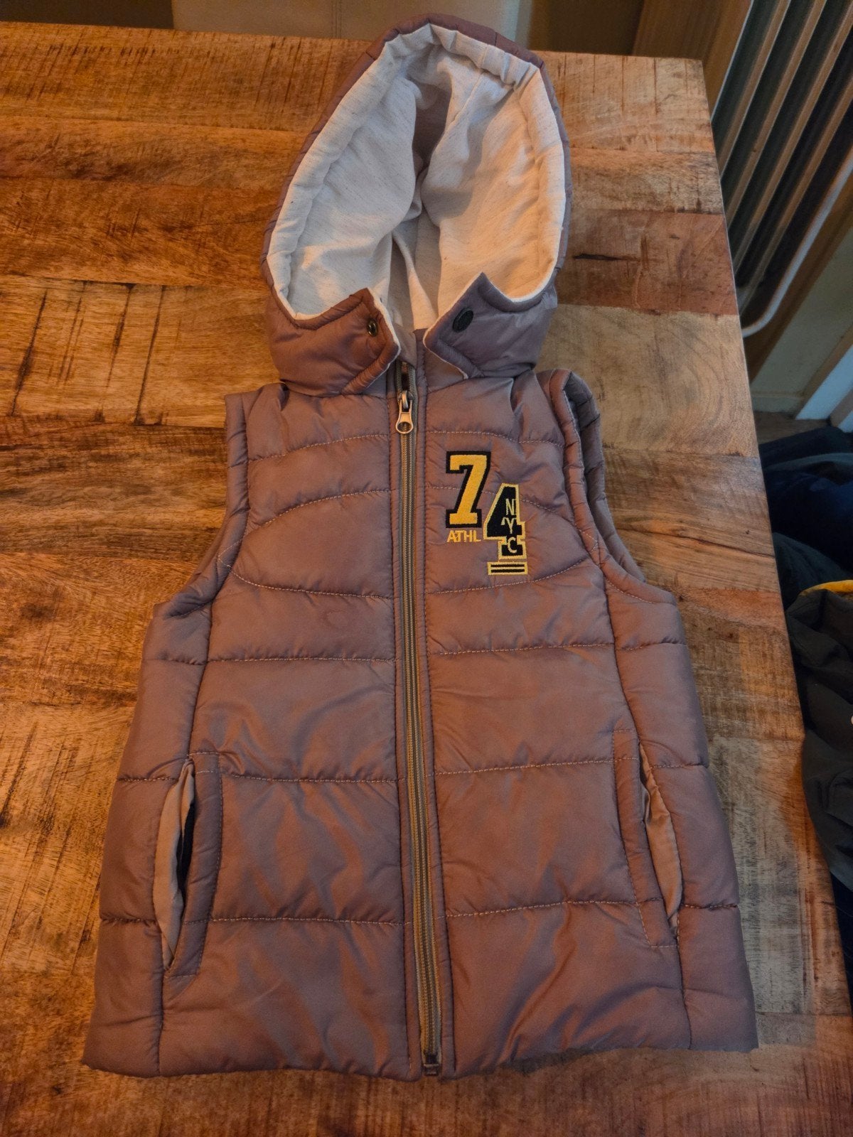 Bodywarmer maat 116 jongens, Ophalen of Verzenden, Gebruikt, Jongen, Jas