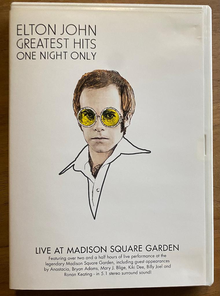 Elton John ‎– Greatest Hits - One Night Only DVD, Alle leeftijden, Ophalen of Verzenden, Zo goed als nieuw