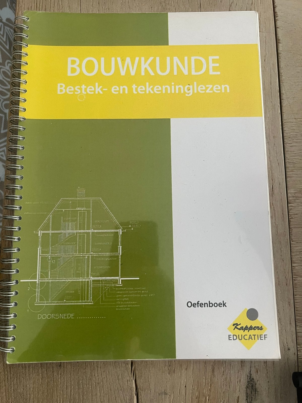 Bouwkunde Bestek- en tekeninglezen Oefenboek, Ophalen of Verzenden, Beta, Gelezen, MBO