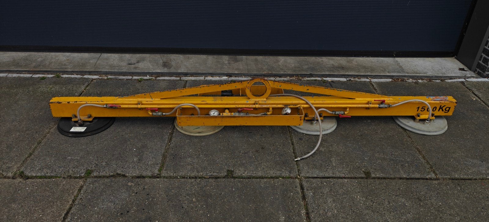Vacuüm heffer 1500kg met 4 zuignappen Ø360mm, Ophalen