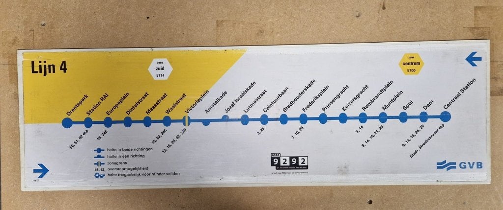 NS borden, Verzamelen, Spoorwegen en Tramwegen, Ophalen, Gebruikt, Overige soorten, Overige typen