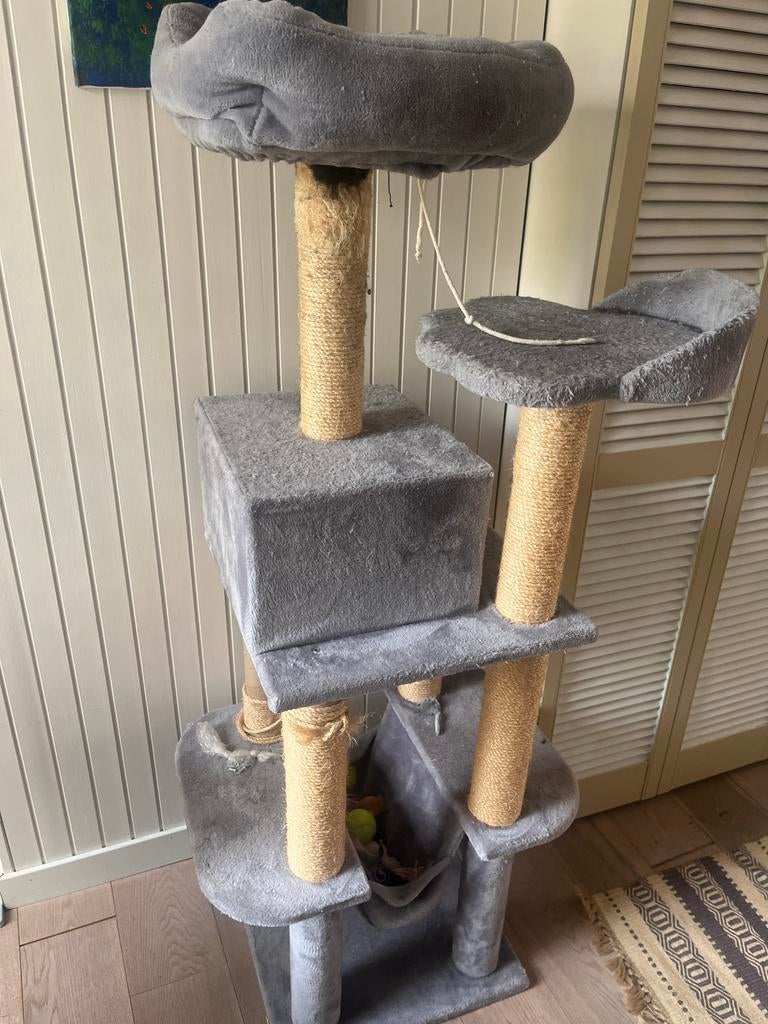 Kattenkrabpaal 160cm, Dieren en Toebehoren, Ophalen, Gebruikt, Krabpaal