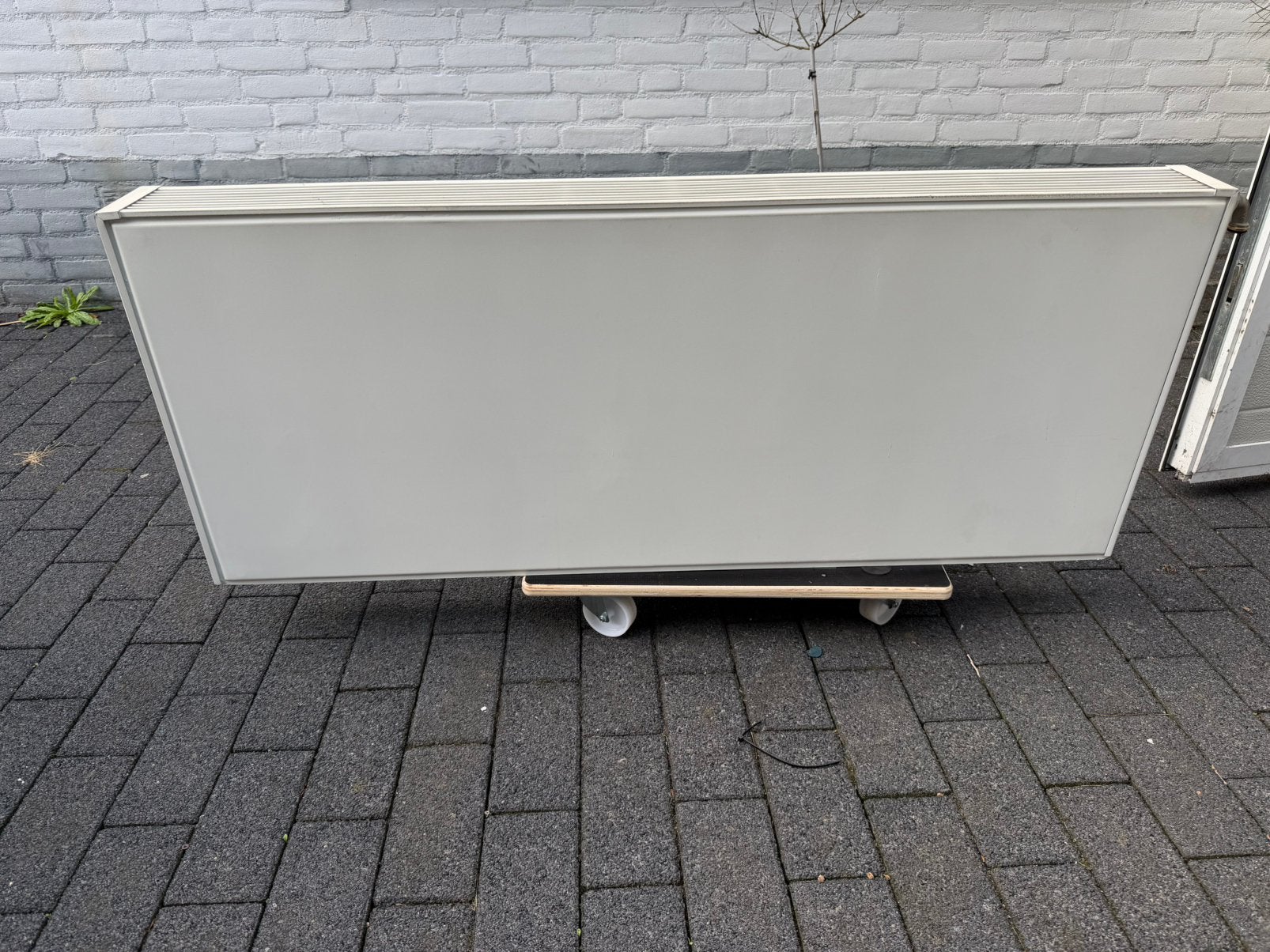 4x Vasco FlatLine designradiator T22/T21S 120 cm – wit, Ophalen, Zo goed als nieuw, Radiator, 30 tot 80 cm
