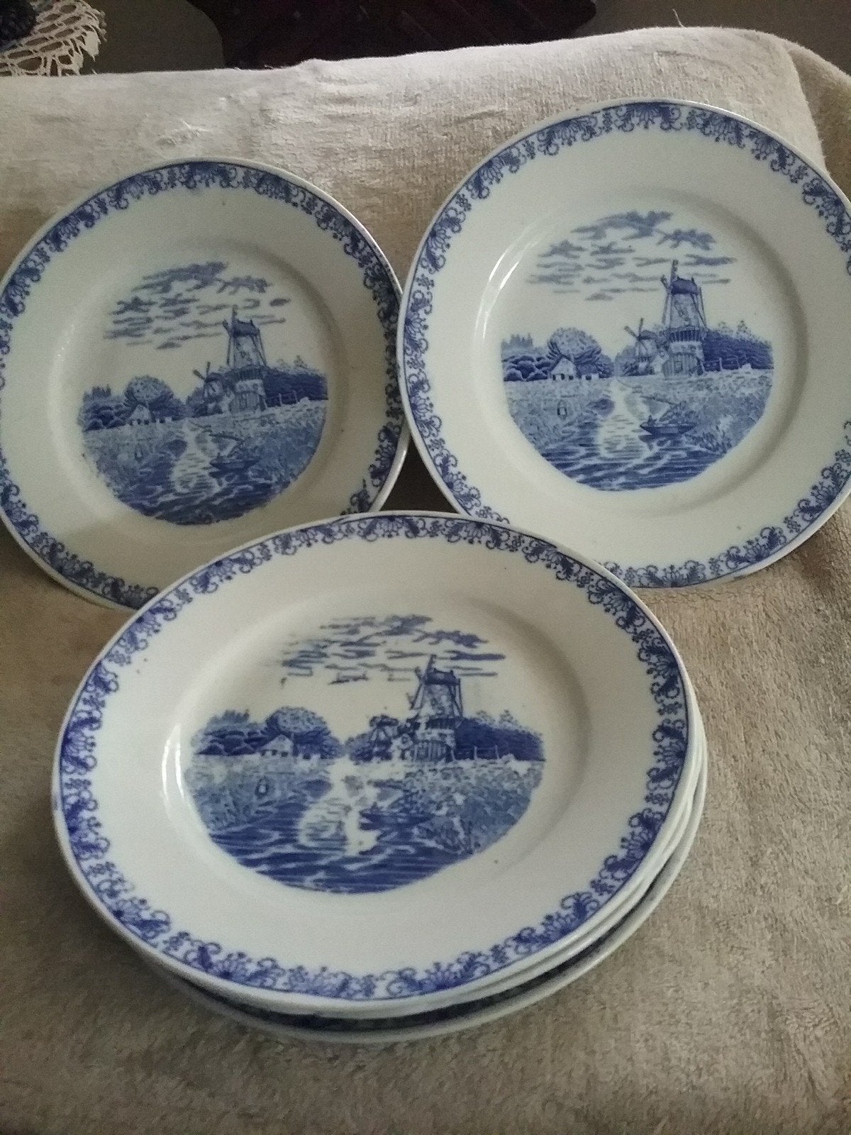 PETRUS REGOUT MAASTRICHT LEUKE GAVE ONTBIJTBORDJES, Antiek en Kunst, Ophalen of Verzenden