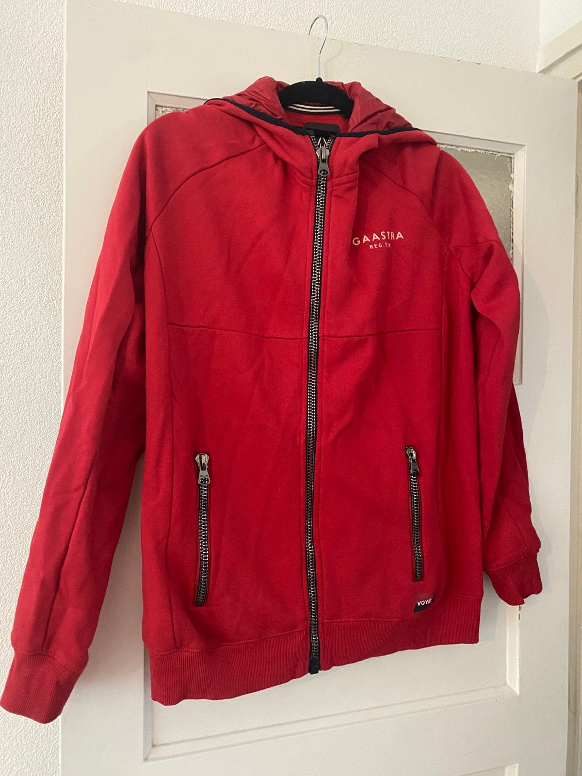 Gaastra hoodie rood - Maat L, Ophalen of Verzenden, Zo goed als nieuw, Maat 52/54 (L), Rood