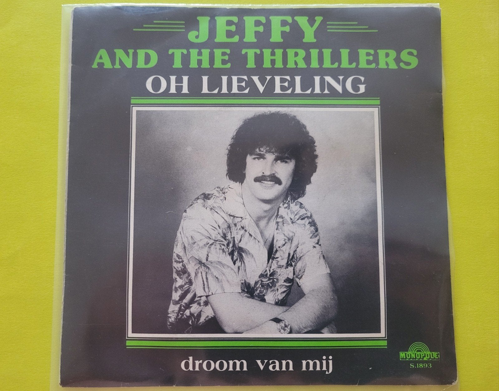 Jeffy and the Thrillers - Oh lieveling - Droom van mij, Ophalen, Zo goed als nieuw, Overige formaten, Levenslied of Smartlap