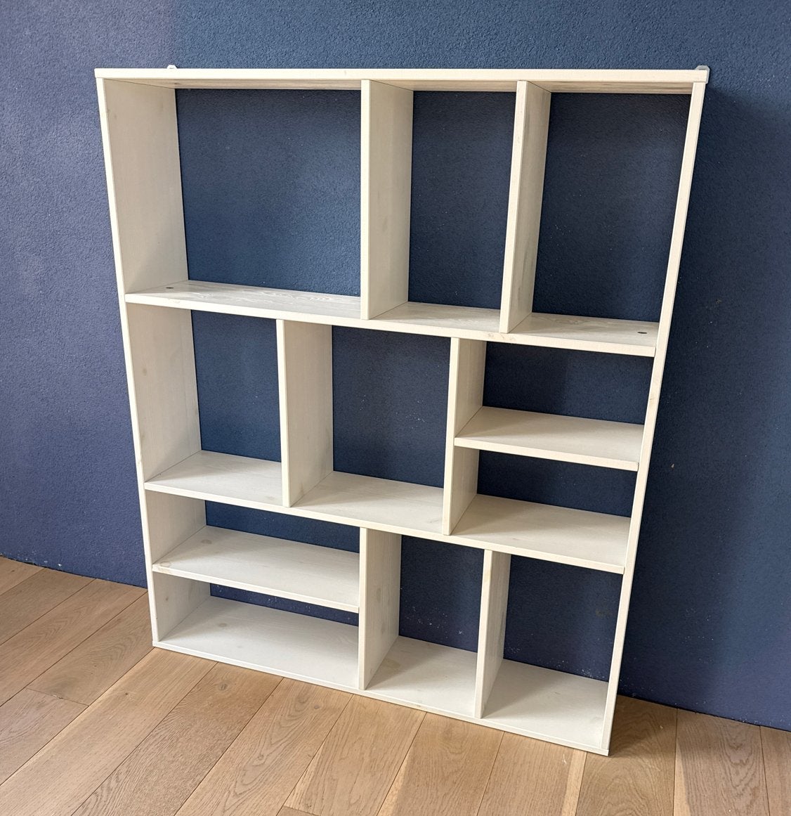 Grenen VT wonen Letterbak voor aan de muur, Met plank(en), Gebruikt, 100 tot 150 cm, Minder dan 25 cm
