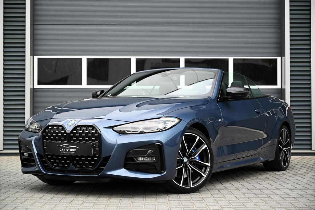 BMW 4 Serie Cabrio 430i M-SPORT / LEDER / MEMORY / NEKVERWAR, Auto's, Automaat, 1998 cc, Achterwielaandrijving, Gebruikt