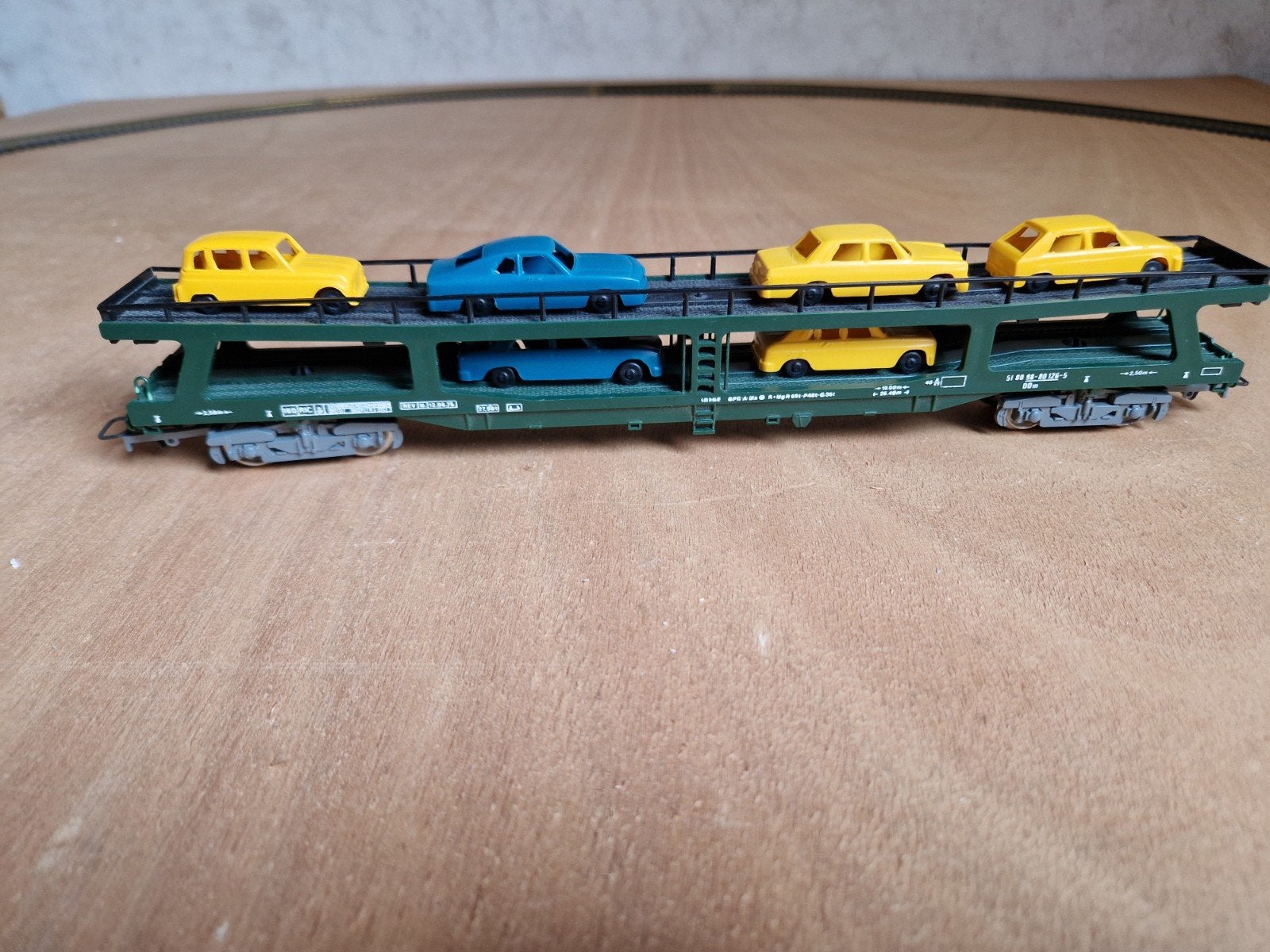 Jouef Auto-Transportwagon, Gebruikt, Gelijkstroom, Jouef, Wagon