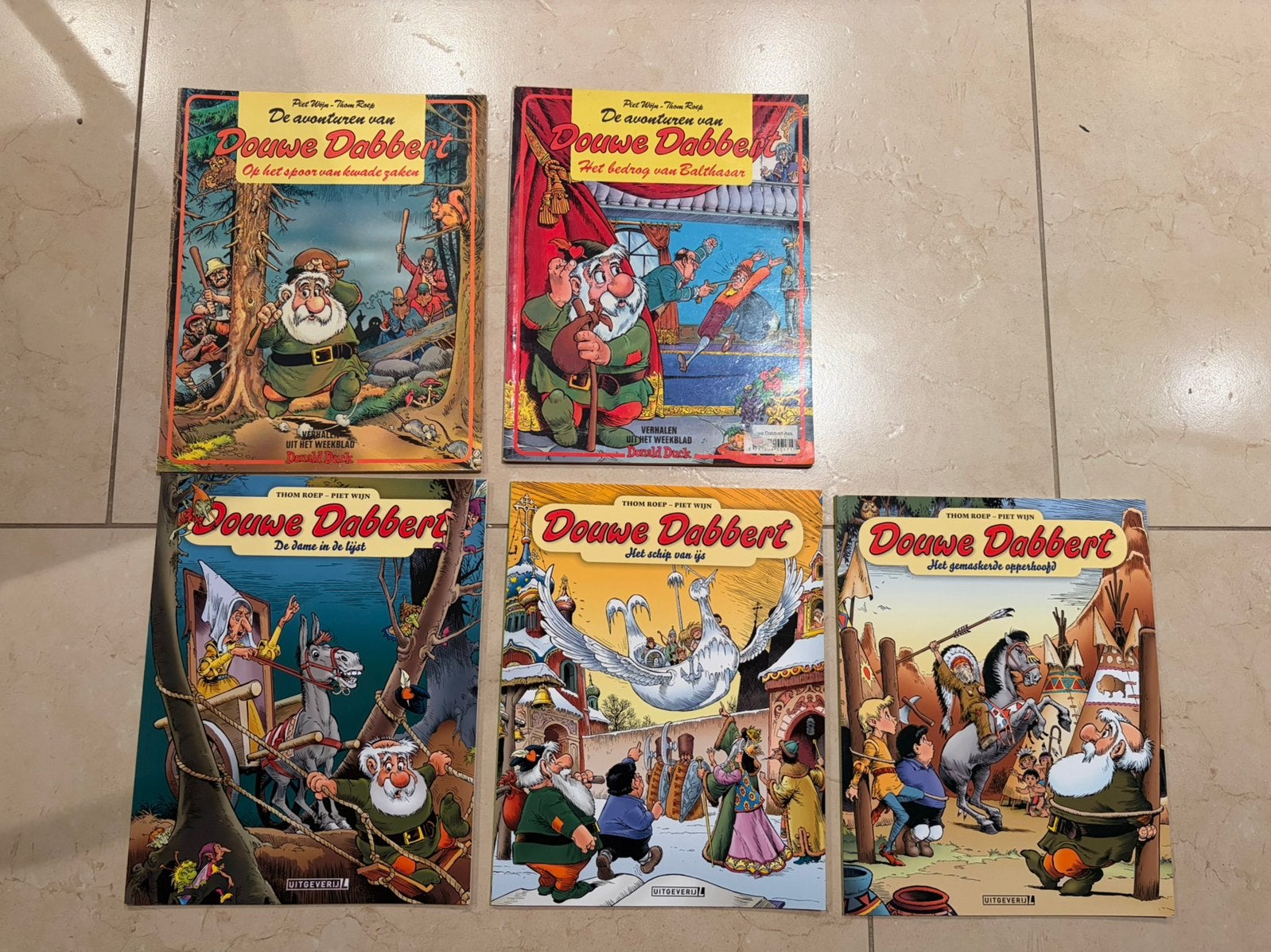 5 Douwe Dabbert albums, Boeken, Meerdere comics, Ophalen of Verzenden, Zo goed als nieuw, Europa