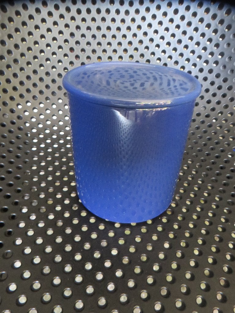 Arabia Finland blauw aardewerk design deksel pot, Franck, Overige typen, Ophalen of Verzenden, Overige stijlen, Aardewerk