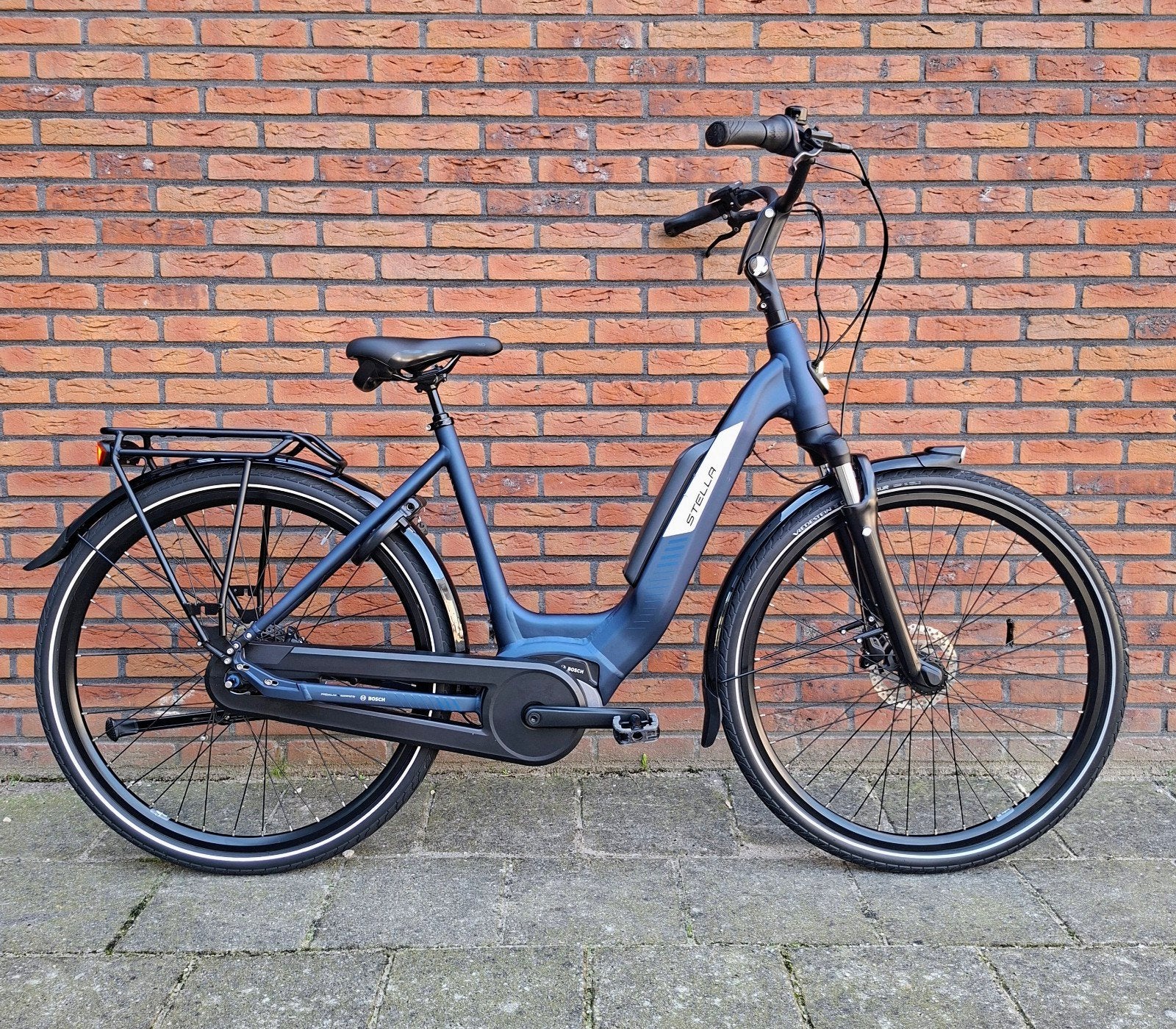 Stella Livorno Matt Blue MDS Elektrische Fiets *NIEUWSTAAT*