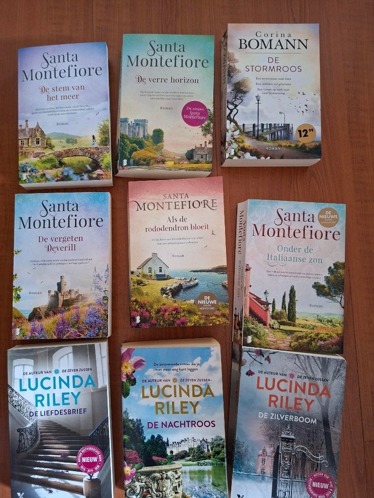 Lucinda Riley, Santa Montefiore, Corina Bomann, Ophalen of Verzenden, Gelezen, Diverse auteurs
