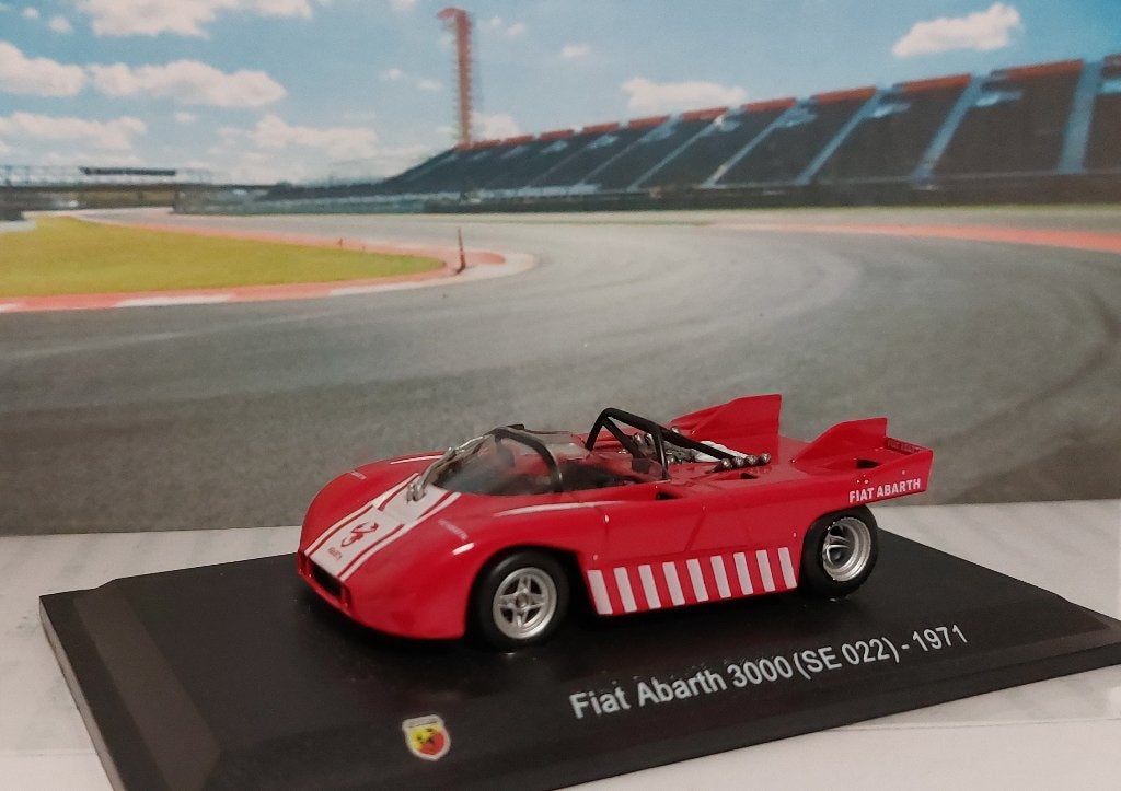 1:43 Fiat Abarth 3000 Sport Spider (SE 022) 1971; Metro, Hobby en Vrije tijd, Modelauto's | 1:43, Ophalen of Verzenden, Gebruikt