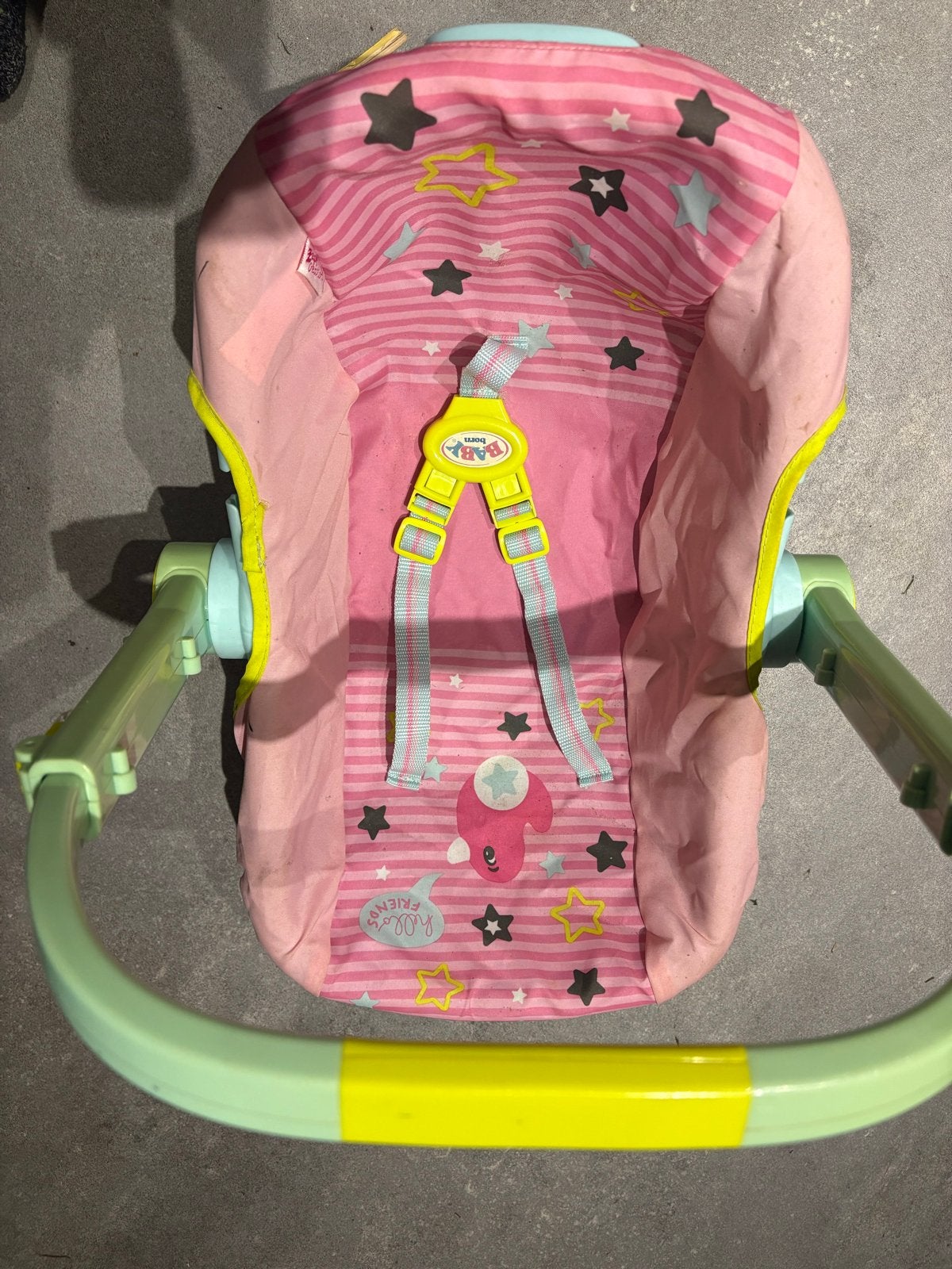 BABY born poppenstoel/autostoel, Kinderen en Baby's, Speelgoed | Poppen, Ophalen, Gebruikt, Overige typen