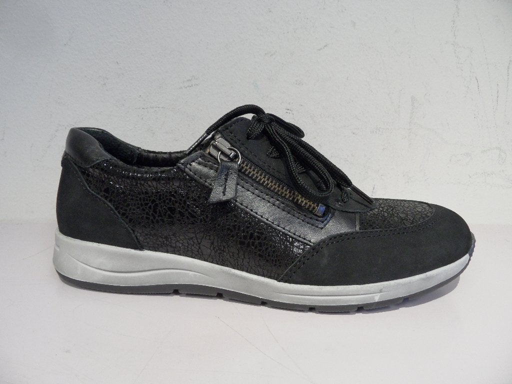 Zwarte sneakers Longo maat 37, Zwart, Nord-West-Ring-Straße 11, 63533 Mainhausen-Zellhausen, Duitsland, Nieuw, Ophalen of Verzenden