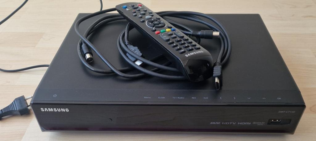 Samsung SMT-C7140 HD Digitale Decoder/Harddiskrecorder, Audio, Tv en Foto, Decoders en Harddiskrecorders, Ophalen, Gebruikt, Harddiskrecorder
