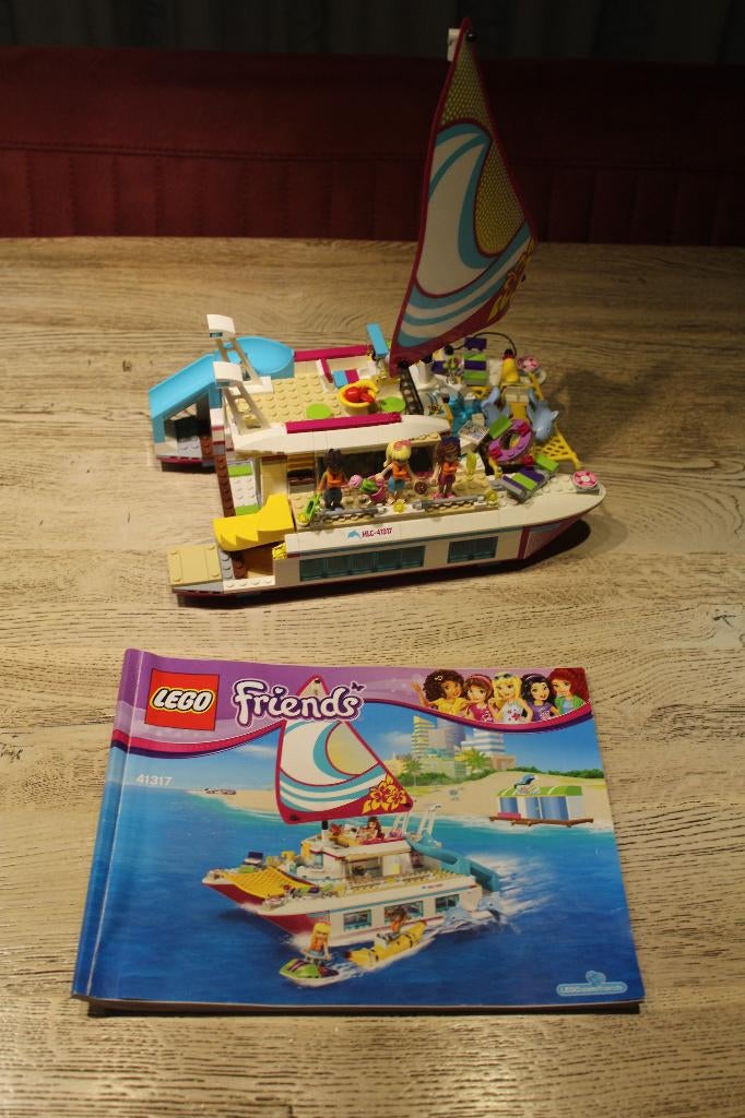 LEGO Friends Sunshine catamaran 41317, Lego, Friends, Ophalen of Verzenden, Zo goed als nieuw