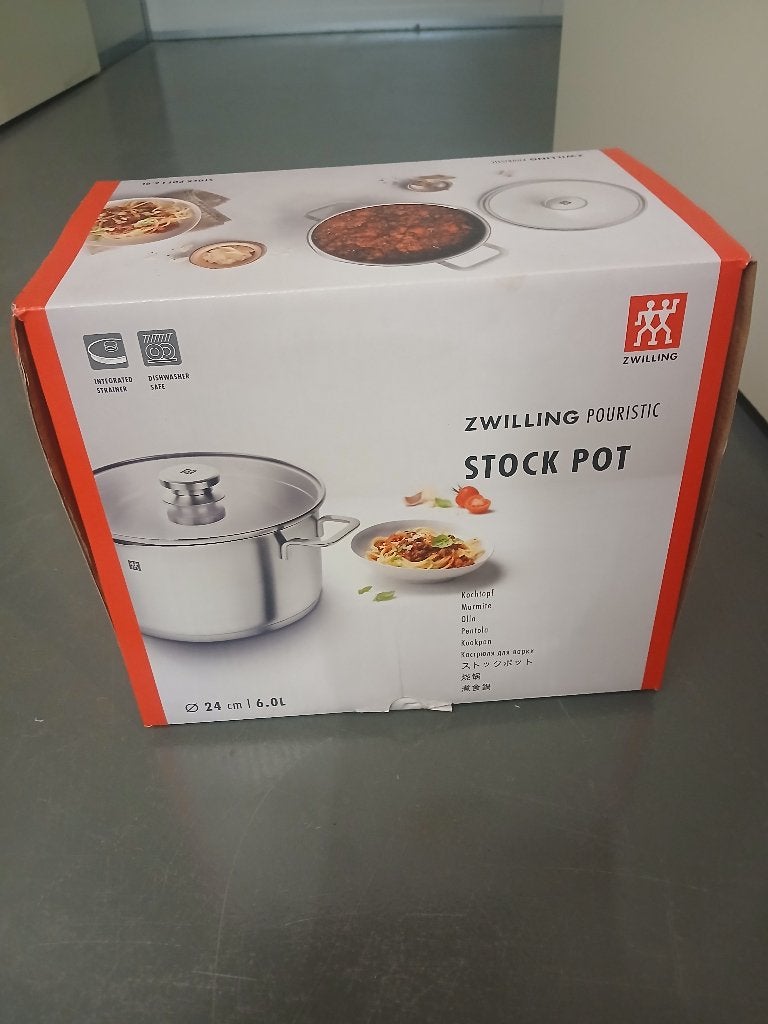 Zwilling pan nieuw in doos 24 cm 6 ltr, Huis en Inrichting, Keuken | Potten en Pannen, Nieuw, Ophalen of Verzenden, Rvs, Kookpan