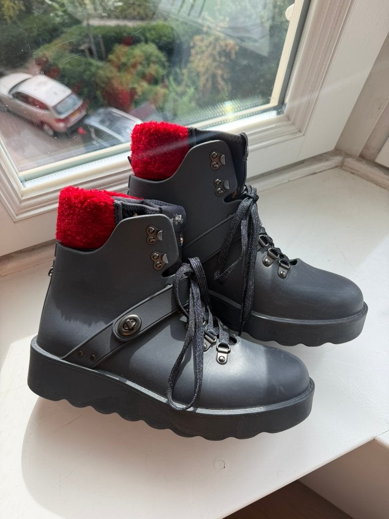 Coach Urban Hiker regenlaarzen – maat 38,5, Ophalen of Verzenden, Grijs, Coach, Regenlaarzen