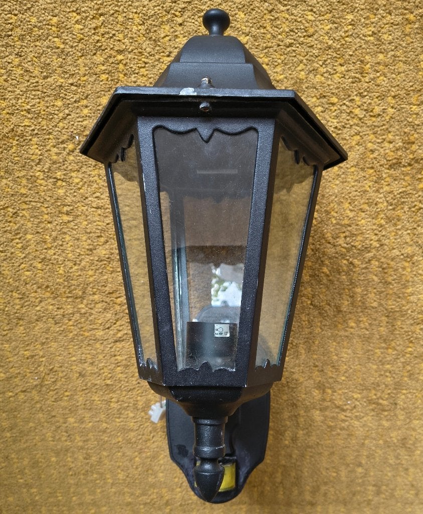 buitenlamp met bewegingsmelder, Bewegingssensor, Minder dan 50 watt, Wandlamp, Aluminium