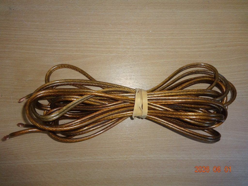 9.45 meter luidspreker kabel, Ophalen of Verzenden, Gebruikt, 5 tot 10 meter, Luidsprekerkabel