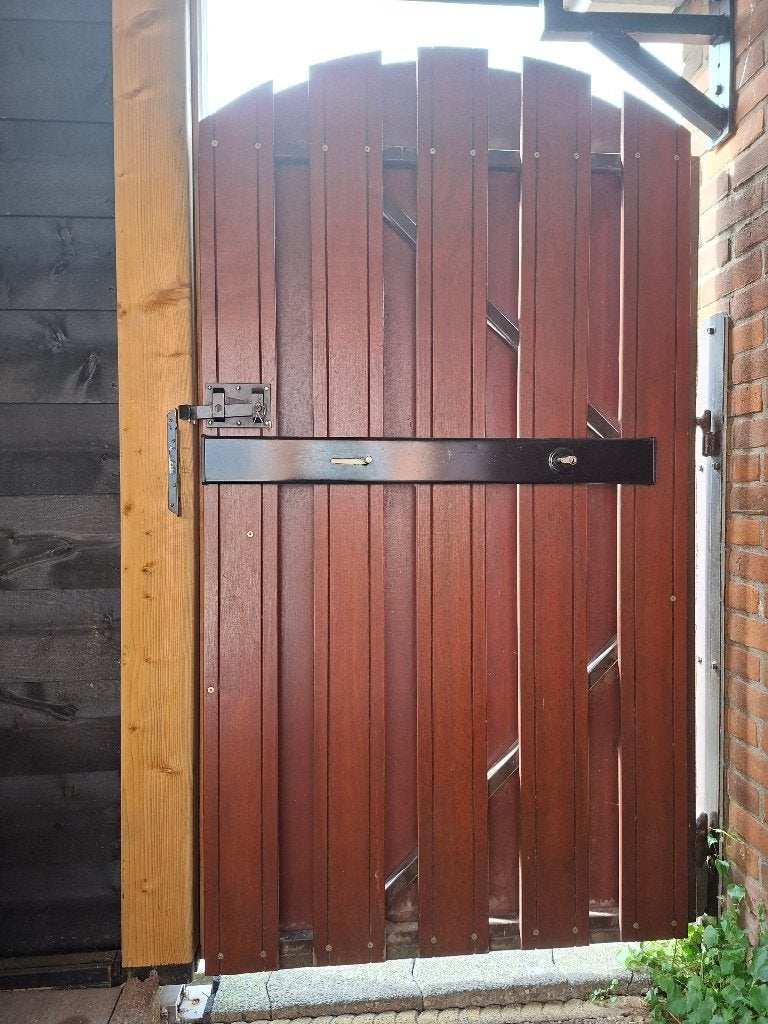 Tuinpoort, Tuin en Terras, Ophalen, Gebruikt, Minder dan 100 cm, Draaipoort