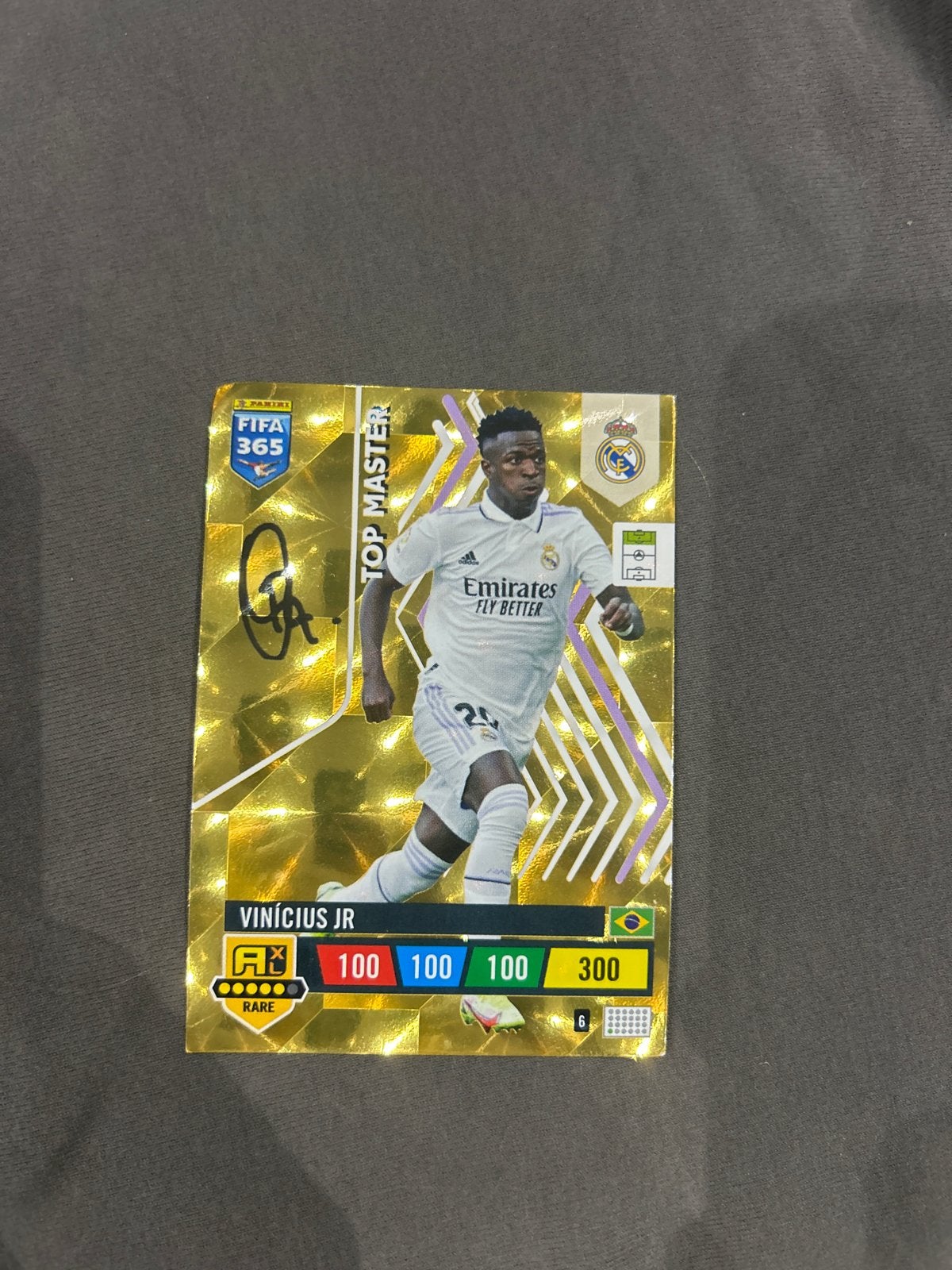 FIFA 365 Top Master Vinícius Jr. Spelerskaart, Ophalen of Verzenden, Zo goed als nieuw, Buitenlandse clubs, Spelerskaart