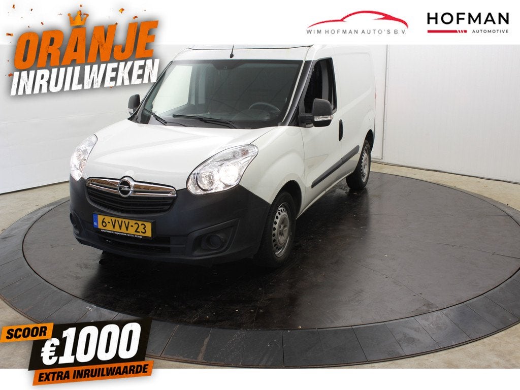 Opel Combo 1.4 L1H2 ecoFLEX Benzine Camera Verhoogd dak, Auto's, Euro 5, Gebruikt, 4 cilinders, Wit