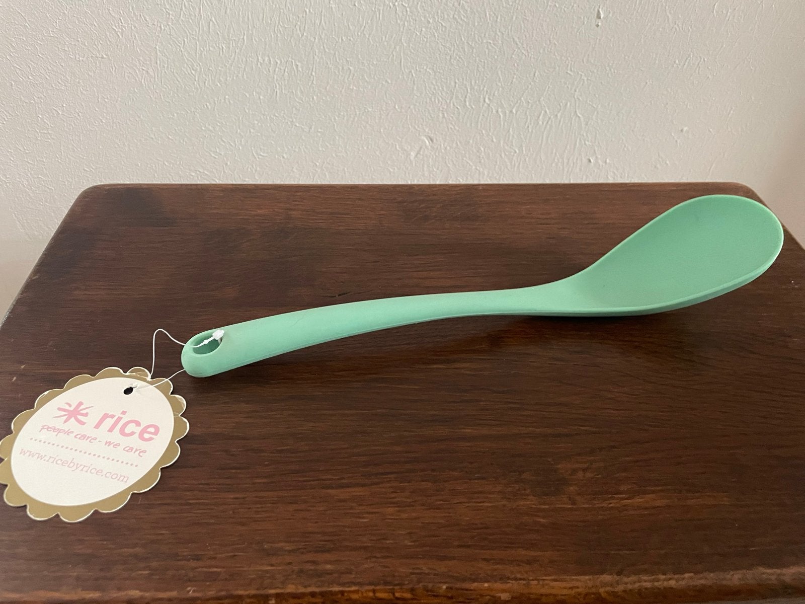 Nieuwe siliconen lepel/opscheplepel van RICE, Groen, Nieuw, Ophalen of Verzenden, Overige merken