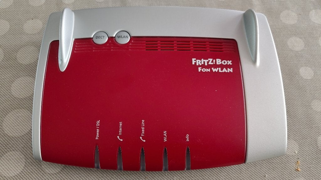 FritzBox 7390, Ophalen of Verzenden, Gebruikt, Router met modem, FRITZ!Box