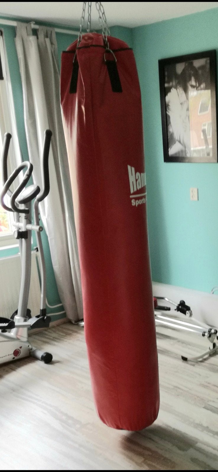 Professionele Hanumat Bokszak Rood (180 cm, 40 kg), Ophalen, Zo goed als nieuw, Bokszak