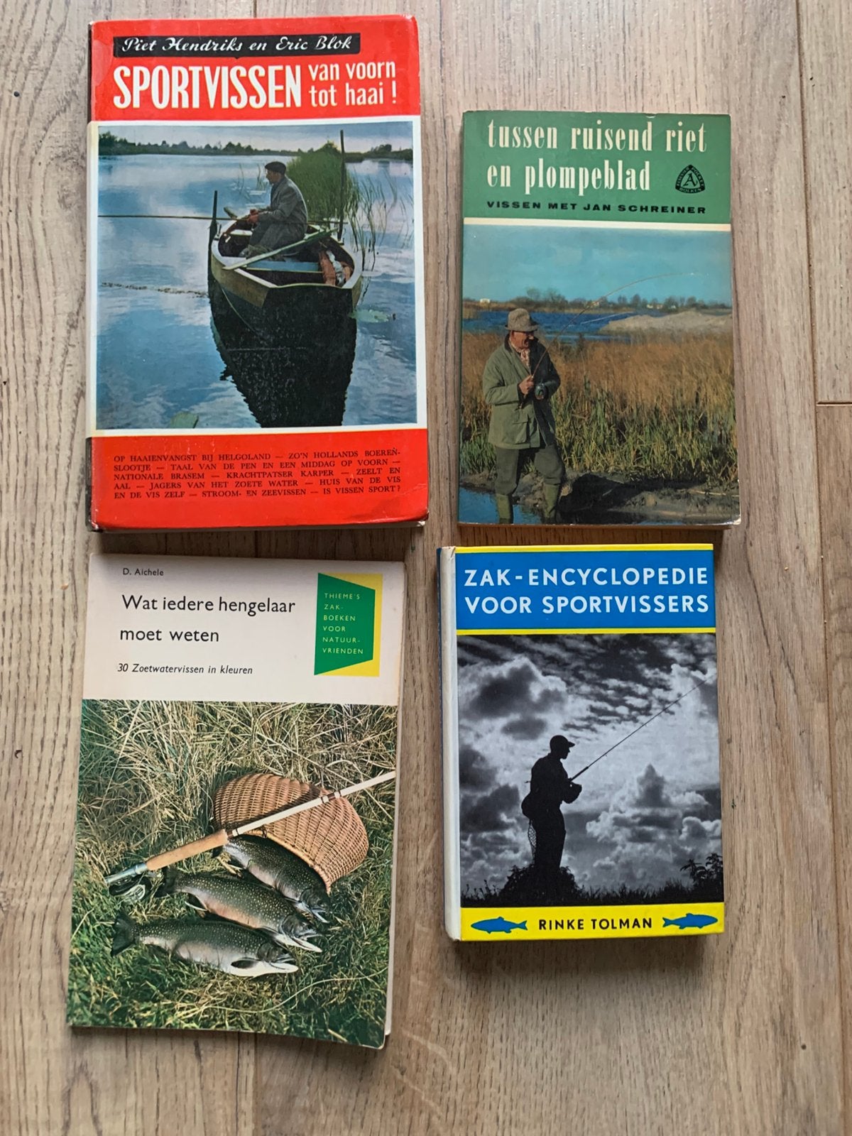Hengelsport visboeken sporvisser visser hengelaar schreiner, Watersport en Boten, Ophalen of Verzenden, Zo goed als nieuw, Boek of Tijdschrift